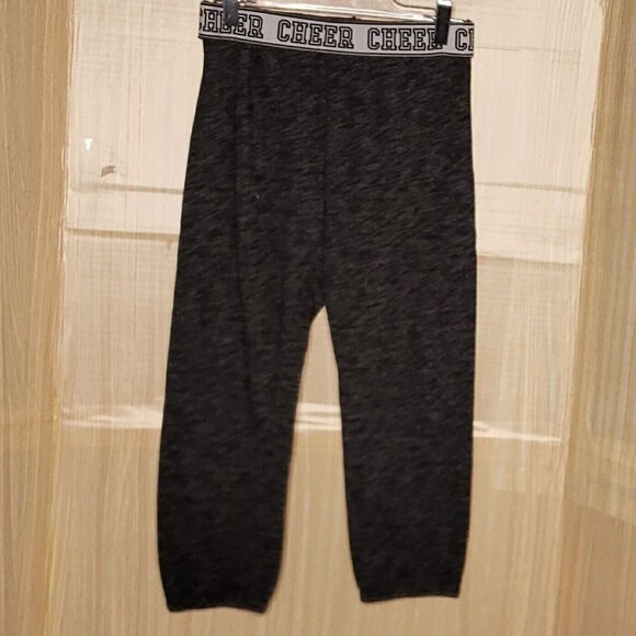 Danskin Girls Grey Cheer Sweatpants 7/8 - Picture 3 of 9